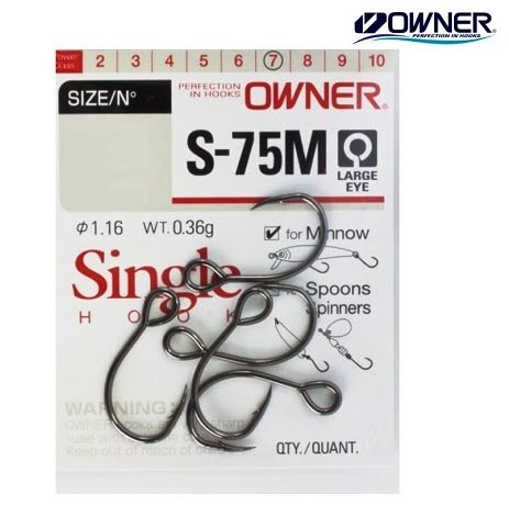 Anzol OWNER Single Hook S-75M