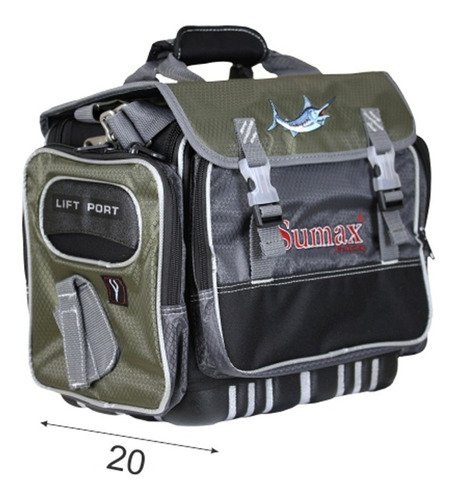 Bolsa P/Pesca Sumax Tackle Bag SM-905 C/7 Estojo 360
