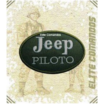 Bordado Termocolante Jeep Piloto Elite Comandos