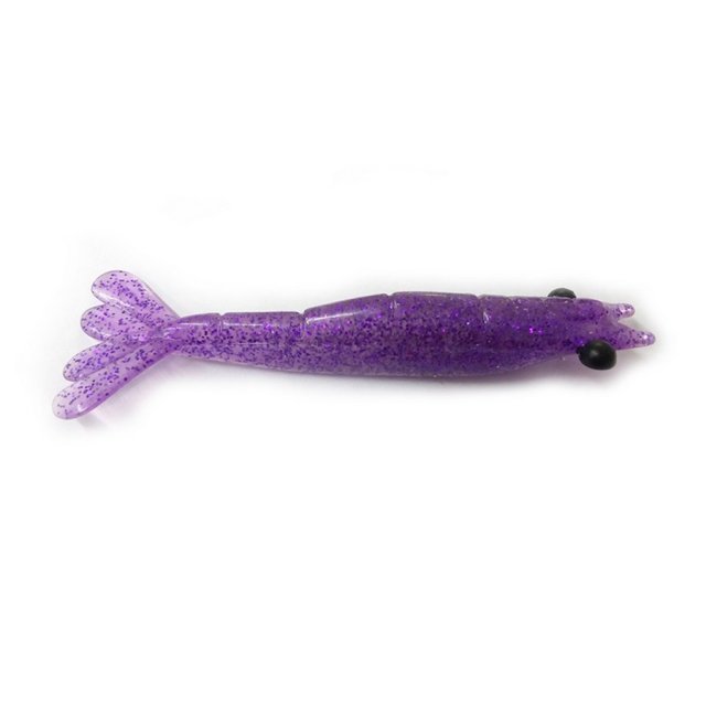 Camarão Monster 3X P 5,5cm cor:005(Purple) c/3un
