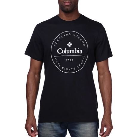 Camiseta COLUMBIA MC Circle Columbia Preto T:EEG 320446/010
