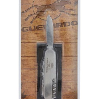 Canivete Guepardo Múltiplo Prata Inox CA0100