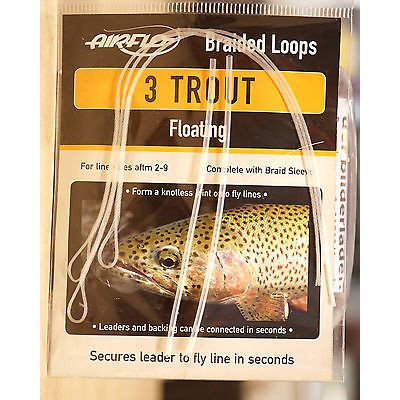 Conector Braided Loops Trout Floating Airflo BLTF3 C/3un