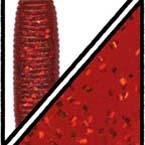Grub Gary Yamamoto Grub 3´´ 5cm c/20un 30-20-009 Red /W/Lg Red Flake