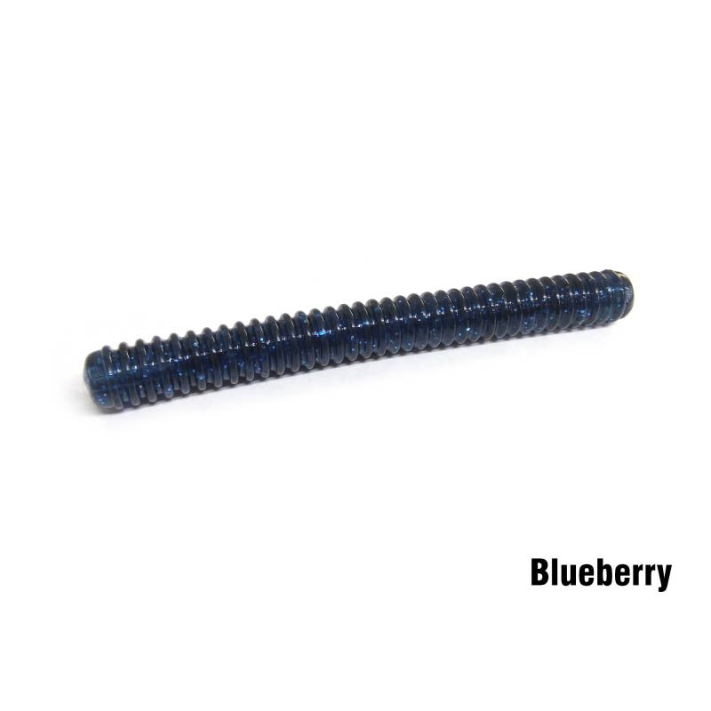 Isca Monster 3X Double Worm 9,5cm crt.8un Cor:Blueberry