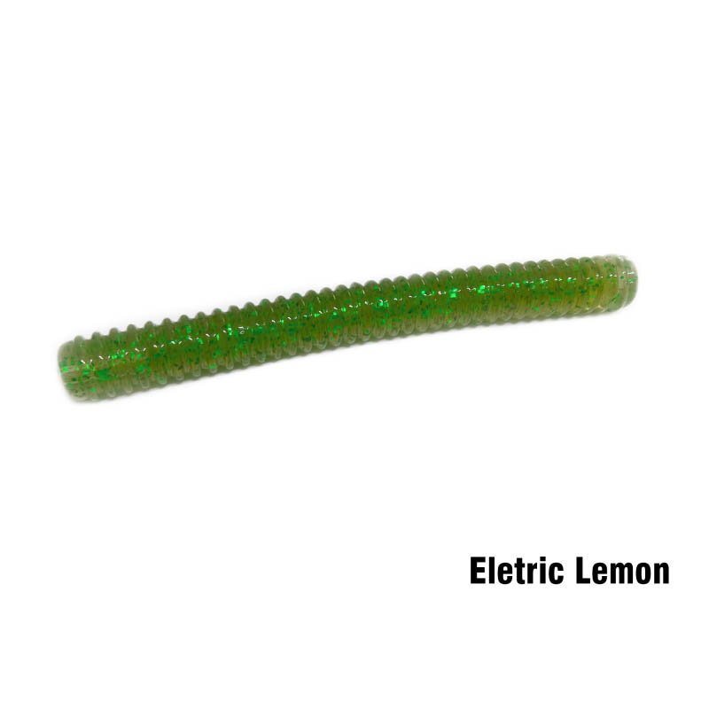 Isca Monster 3X Double Worm 9,5cm crt.8un Cor:Eletric Lemon