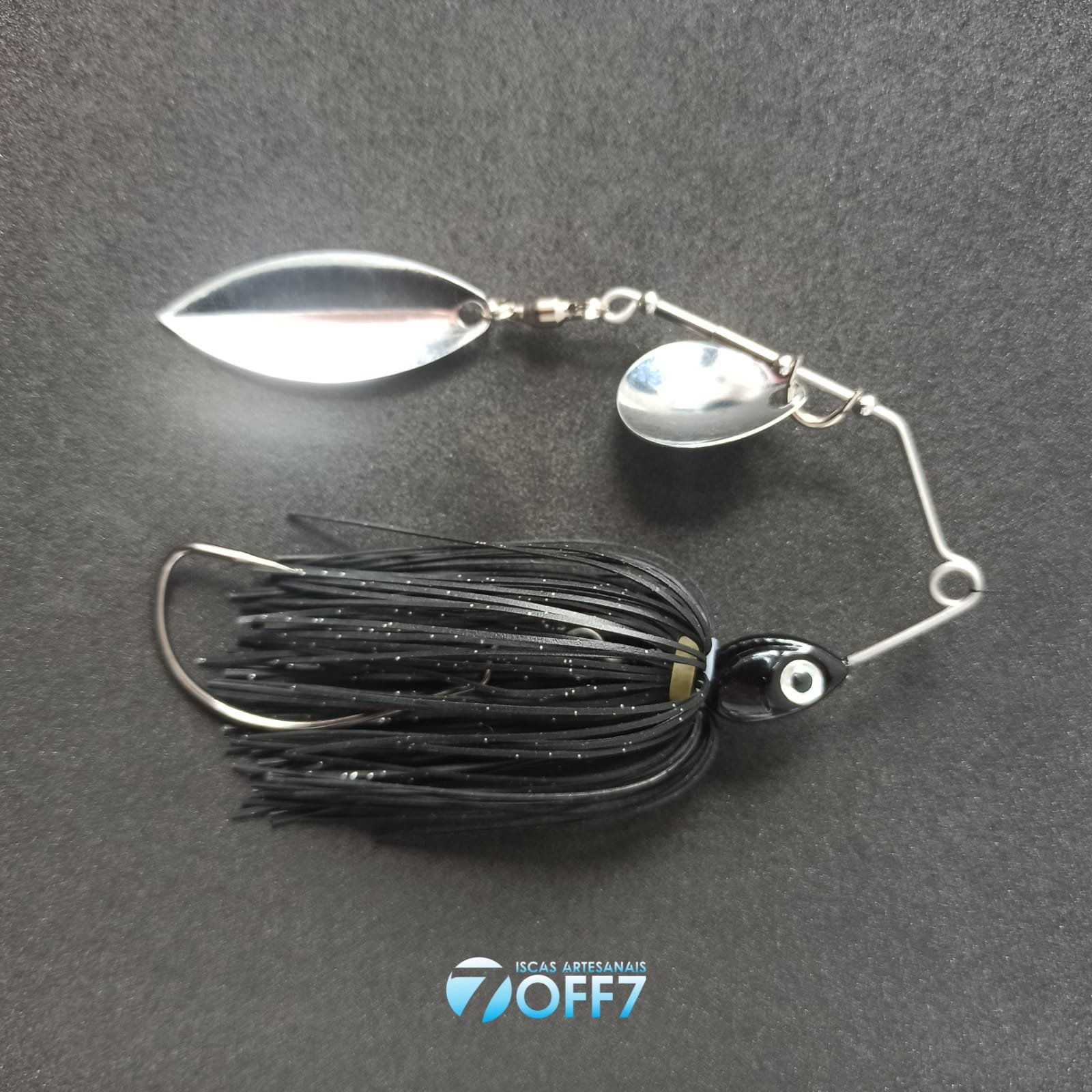 Isca OFF7 Spinner Bait Cyclone 4/0 20g