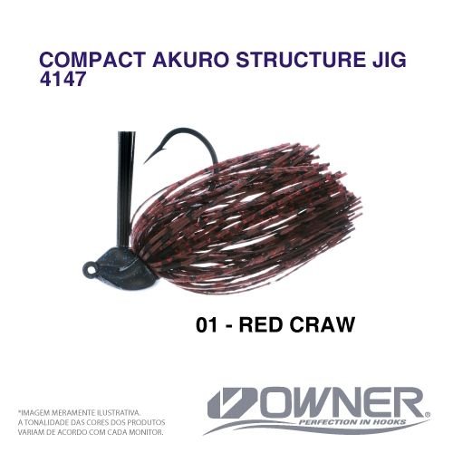 Jig Owner Compact Structure Jig 1/4oz 3/0