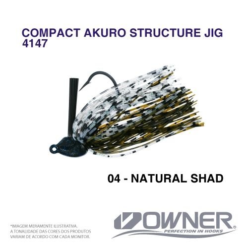 Jig Owner Compact Structure Jig 1/2oz 4/0