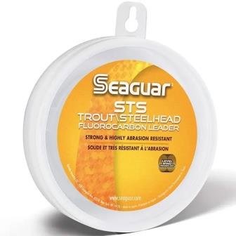 Leader Fluorocarbon Seaguar STS Trout/Steelhead 17lb 0,37mm 91,4m