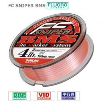 Linha BMS FC Sniper Fluorocarbon 150mt 0.235mm 08lb