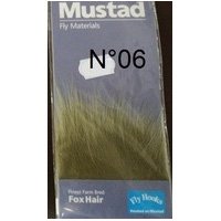Pelo Mustad Fox Hair Cor:06