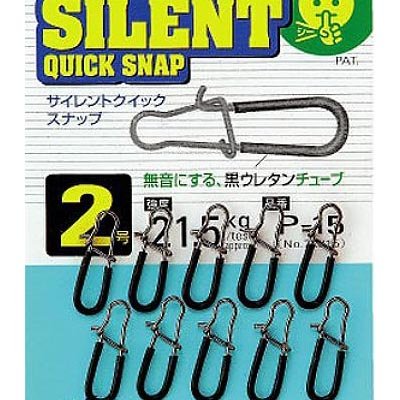 Silent Quick Snap Cultiva P-15 Nº0 c/10un