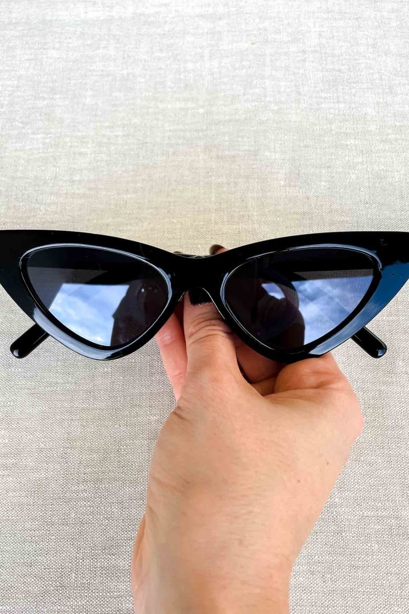 Óculos de Sol Gatinho Havana Preto
