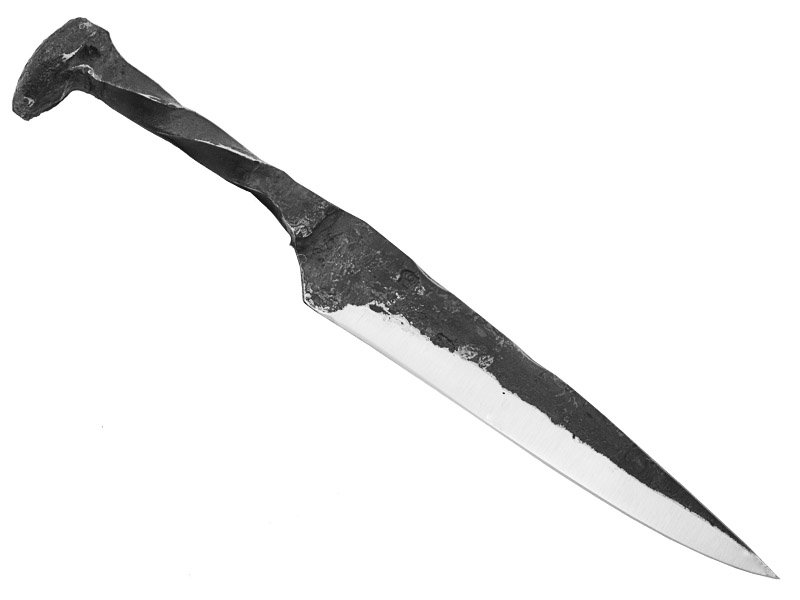 Adelar Filippon faca de prego trilho de trêm, 30 cm