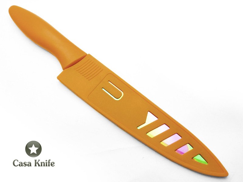 Conjuto de facas Osaka da linha Titanium com empunhadura em PVC
