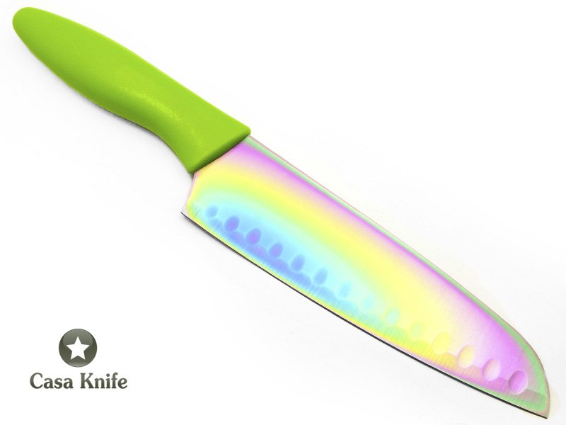 Conjuto de facas Osaka da linha Titanium com empunhadura em PVC