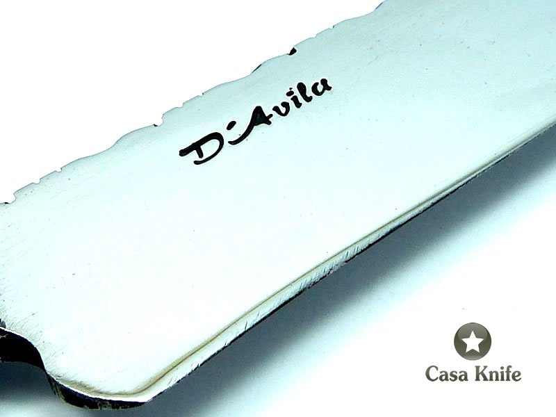 Cutelaria D Avila Faca em aço carbono com empunhadura em Jacarandá 43 cm