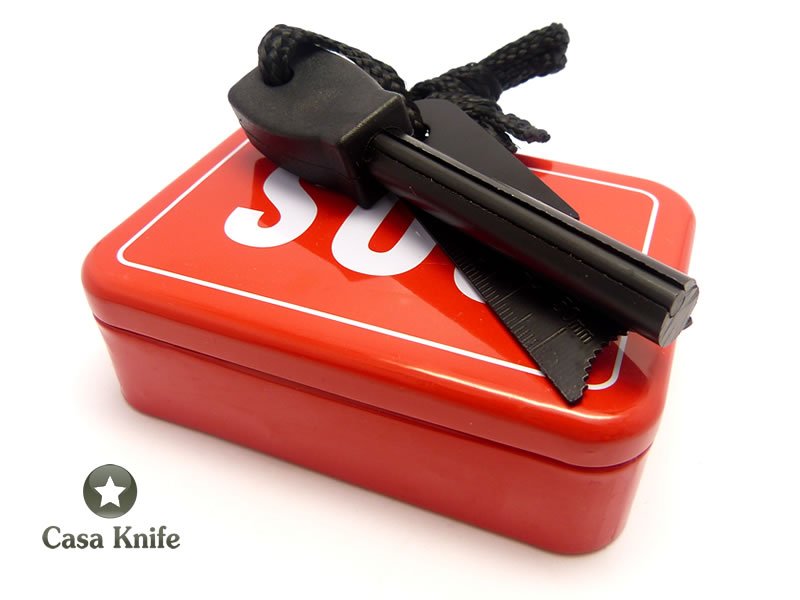 Kit de sobrevivência com 6 ferramentas