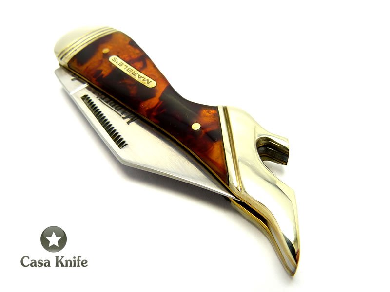 Marbles Canivete com uma lâmina em aço inoxidável e empunhadura em resina 14 cm