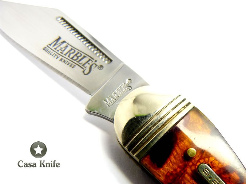 Marbles Canivete com uma lâmina em aço inoxidável e empunhadura em resina 14 cm