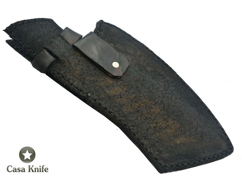 Montecristo Cutelo Brüt Forge para colecionador forjado em aço 1075. Empunhadura em Madeira Braúna , 33 cm