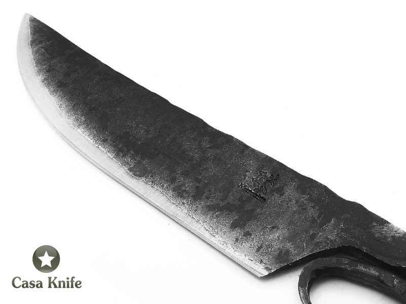 Montecristo faca Brute Forge para colecionador toda forjada em aço 1050 com alto teor de manganês 33 cm