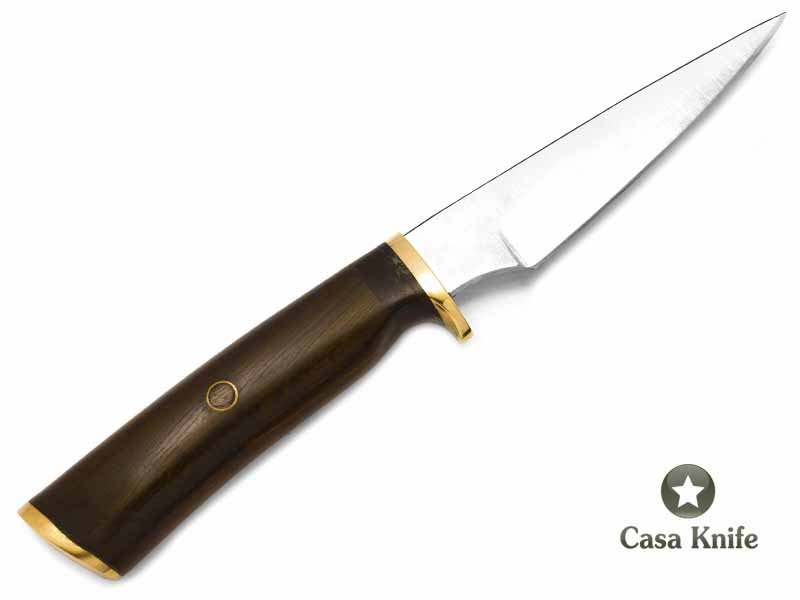 Montecristo faca para colecionador em aço D2 com empunhadura em madeira de Guajuvira 24 cm