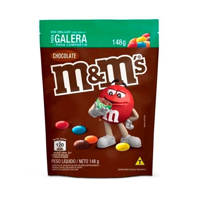 Chocolate Confeito M&ms Ao Leite - Mars