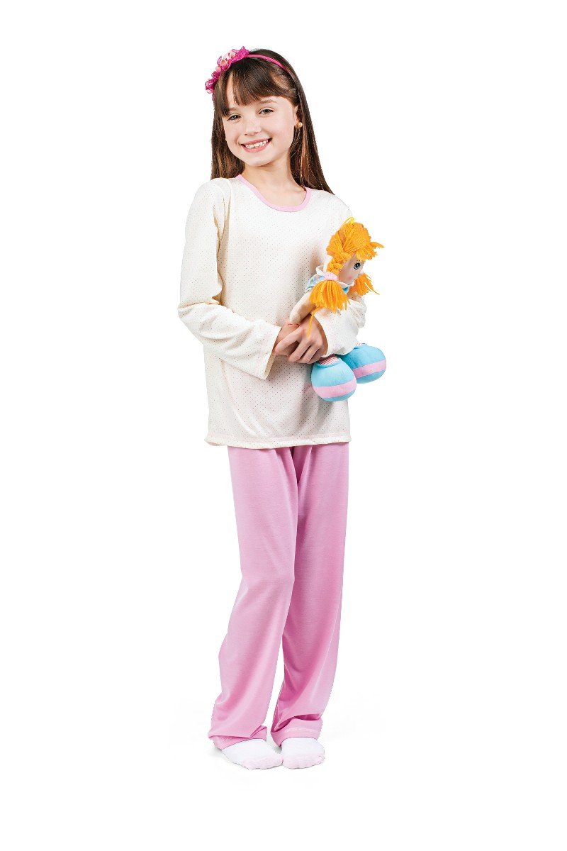 Pijama em Poliviscose Infantil