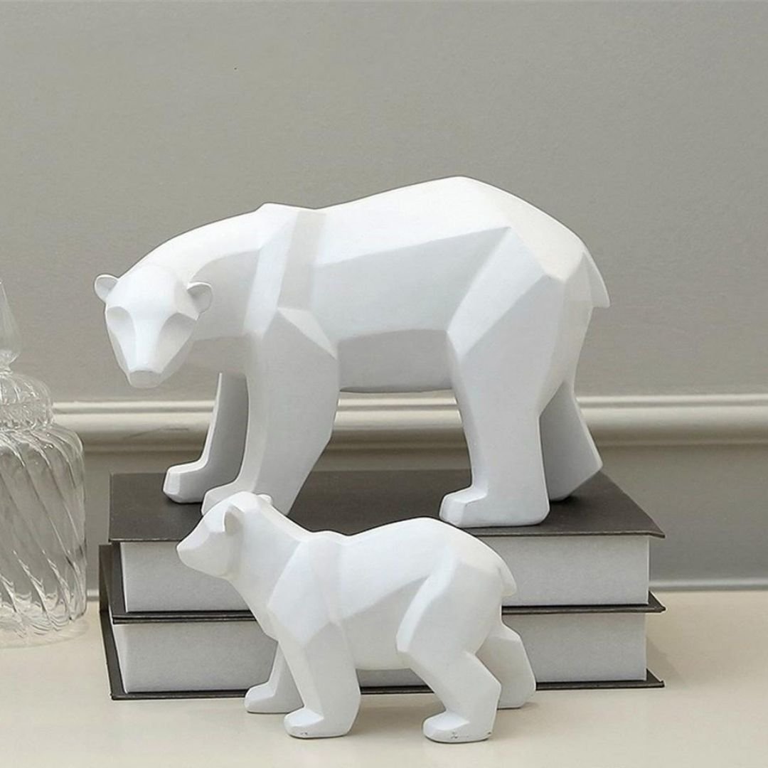 Escultura Decorativa Urso - P