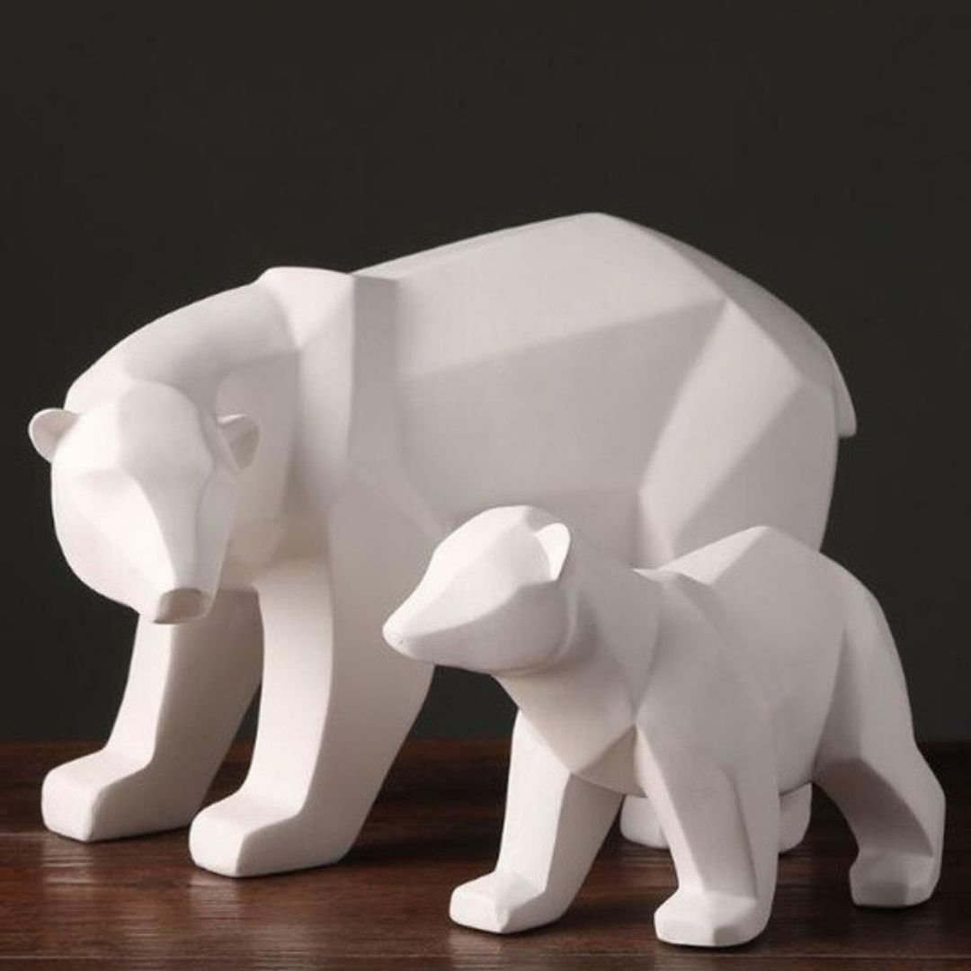 Escultura Decorativa Urso - G