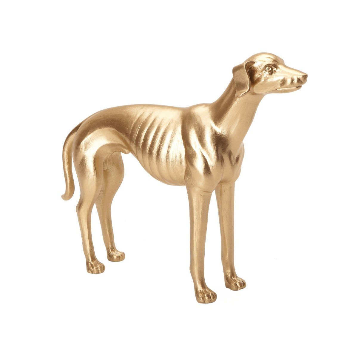 Escultura Cachorro Em Poliresina 23x6x20cm