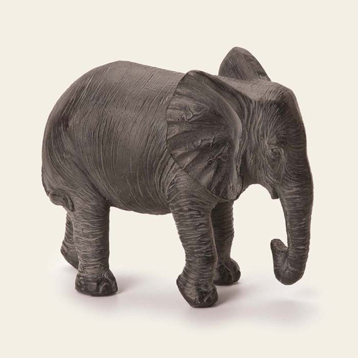 Escultura Elefante Em Poliresina 17x8x14cm
