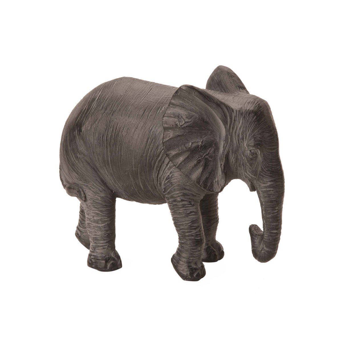 Escultura Elefante Em Poliresina 17x8x14cm