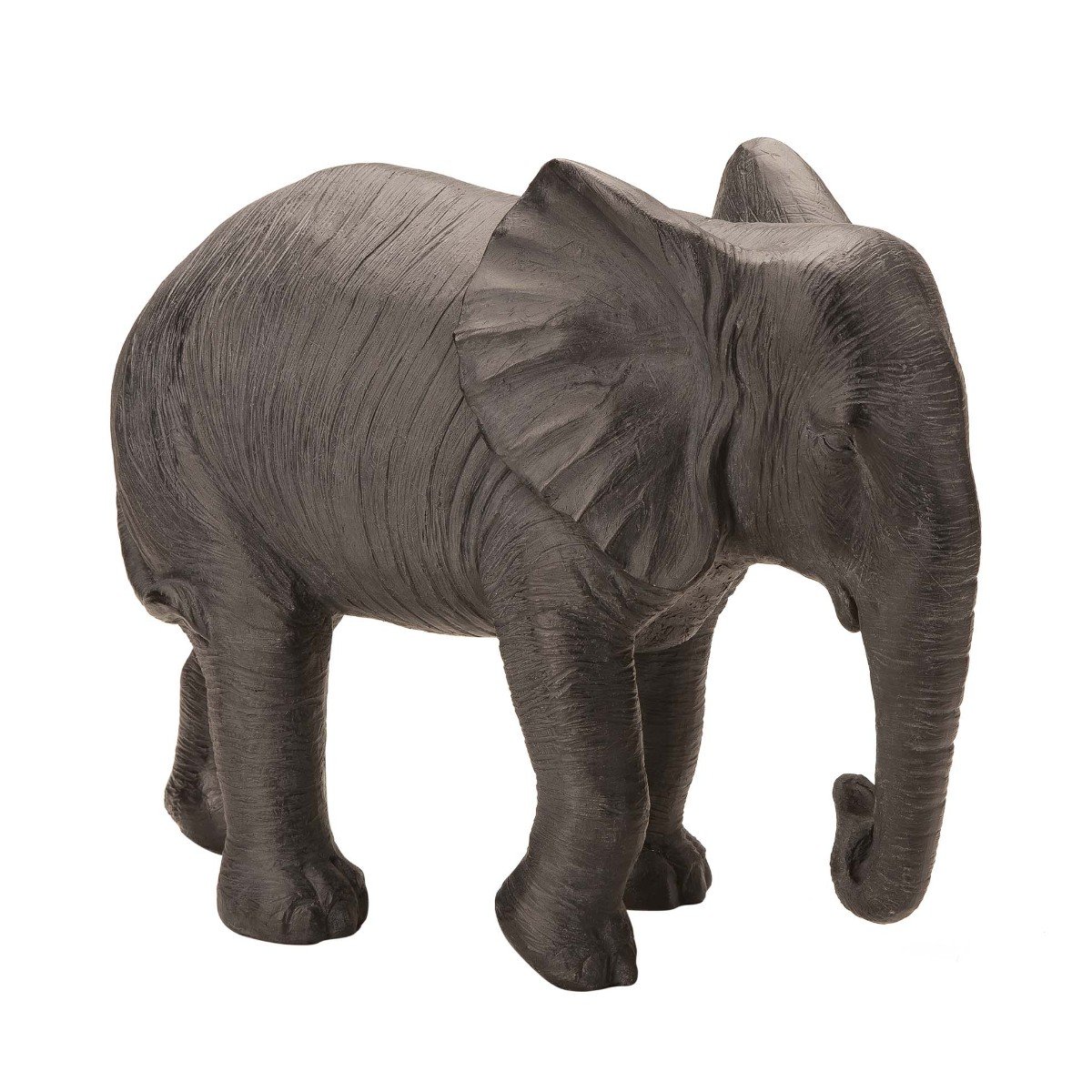 Escultura Elefante Em Poliresina 33x14x26cm