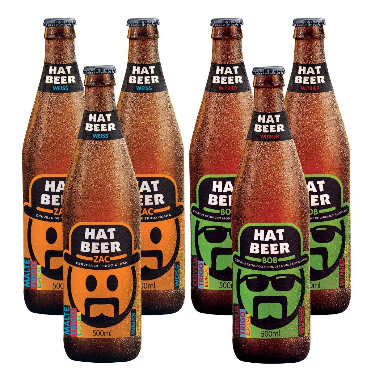 Combo Hat Beer Cerveja de Trigo - 6 unidades