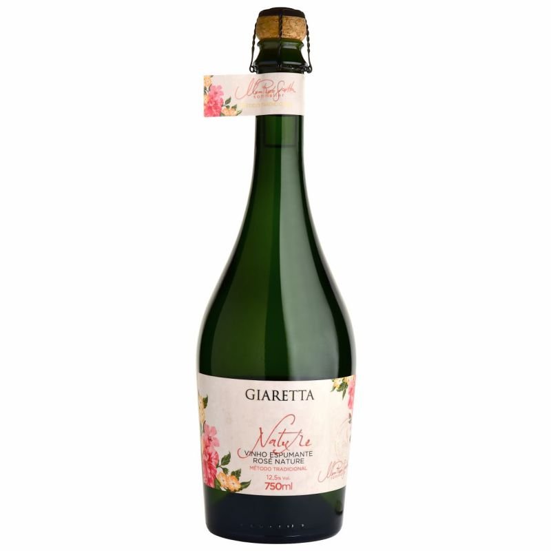Combo Espumante Rosé Champenoise + WineBag Giaretta