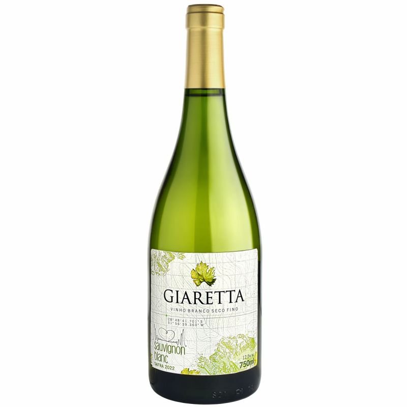 Vinho Branco Seco Fino Sauvignon Blanc 750ml Giaretta