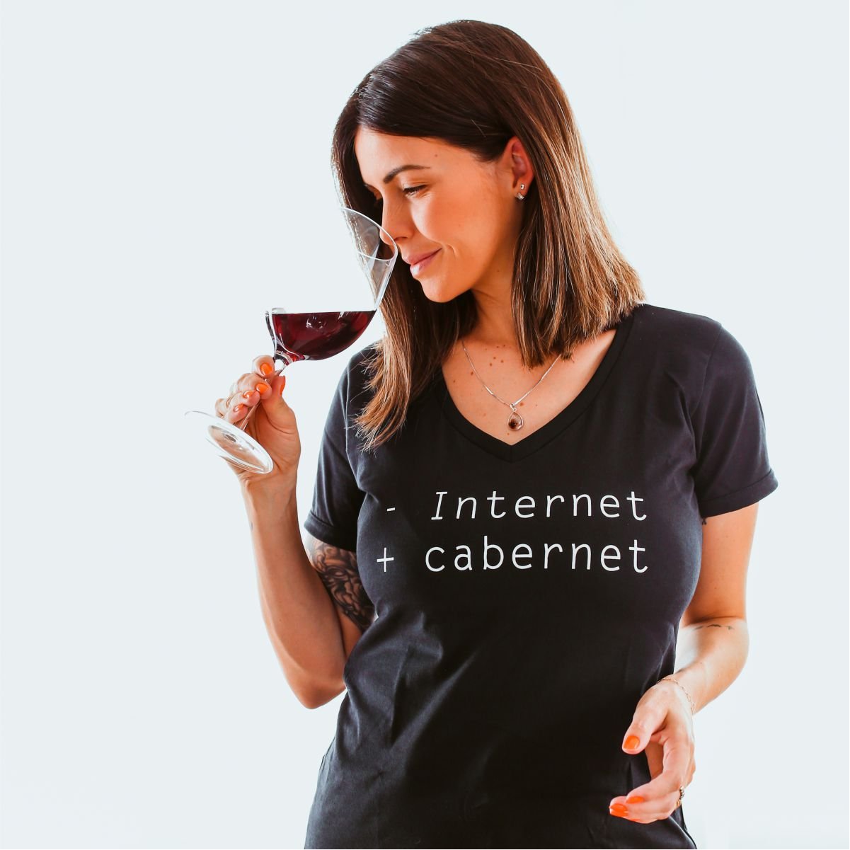 T-shirt - Interenet + Cabernet - By Enoteca da Maika