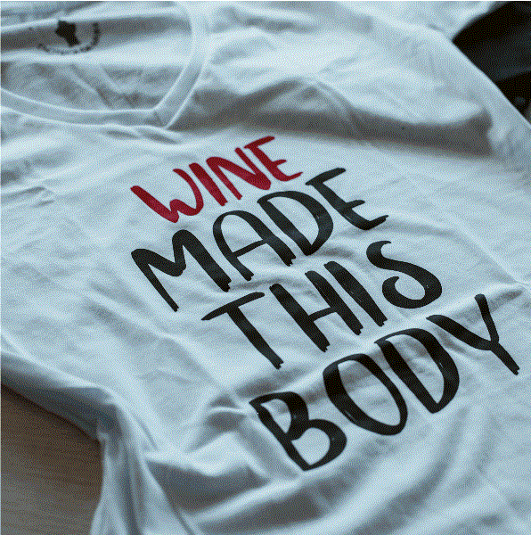 T-shirt Wine Made This Body - By Enoteca da Maika