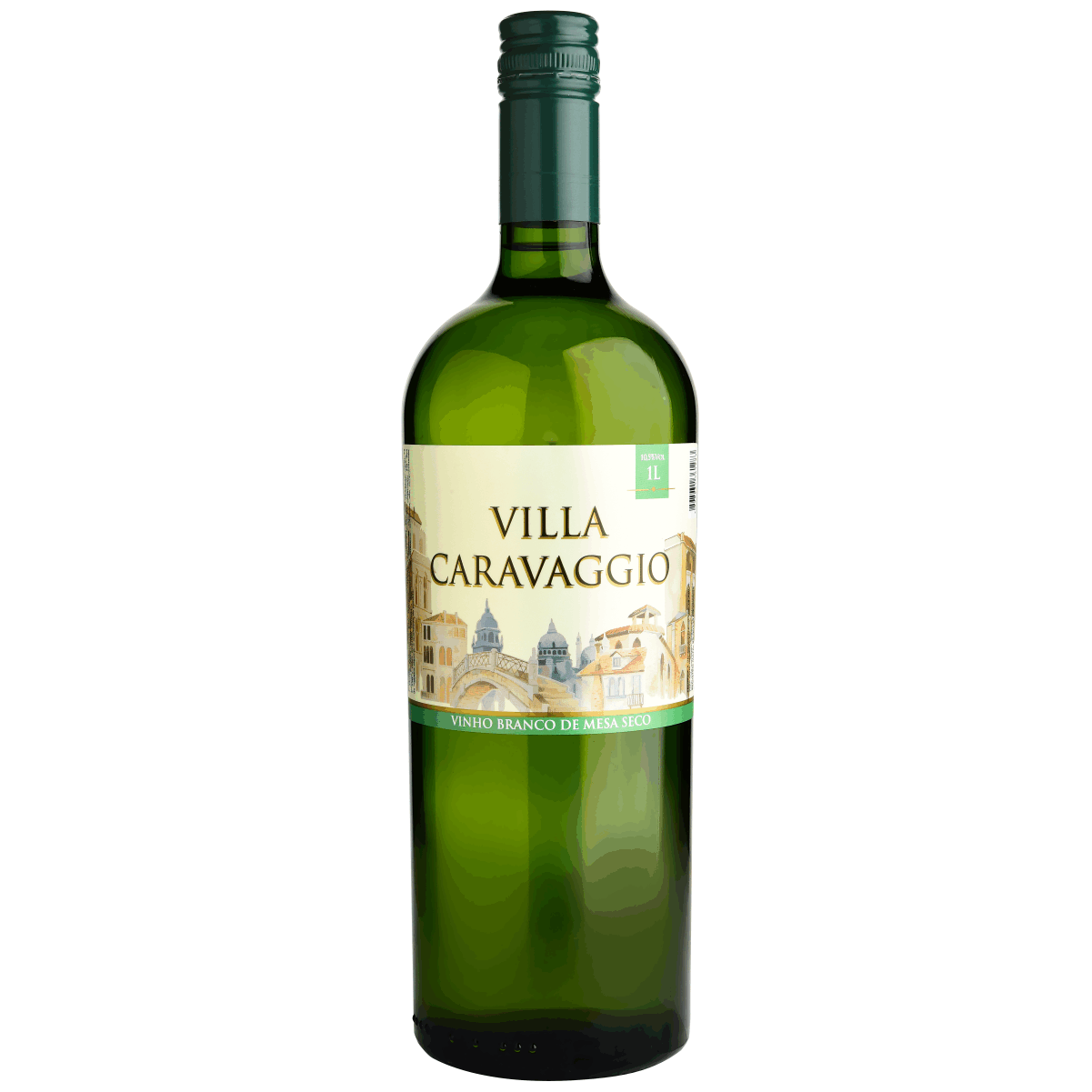 Vinho Branco de Mesa Seco 1L Villa Caravaggio