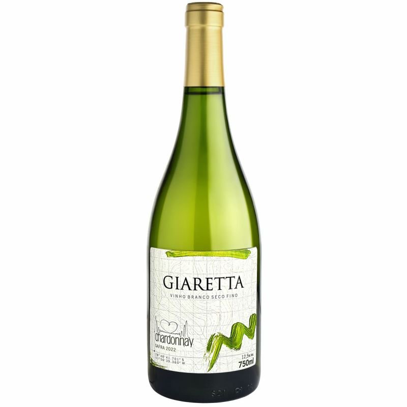 Vinho Branco Seco Fino Chardonnay 750ml Giaretta