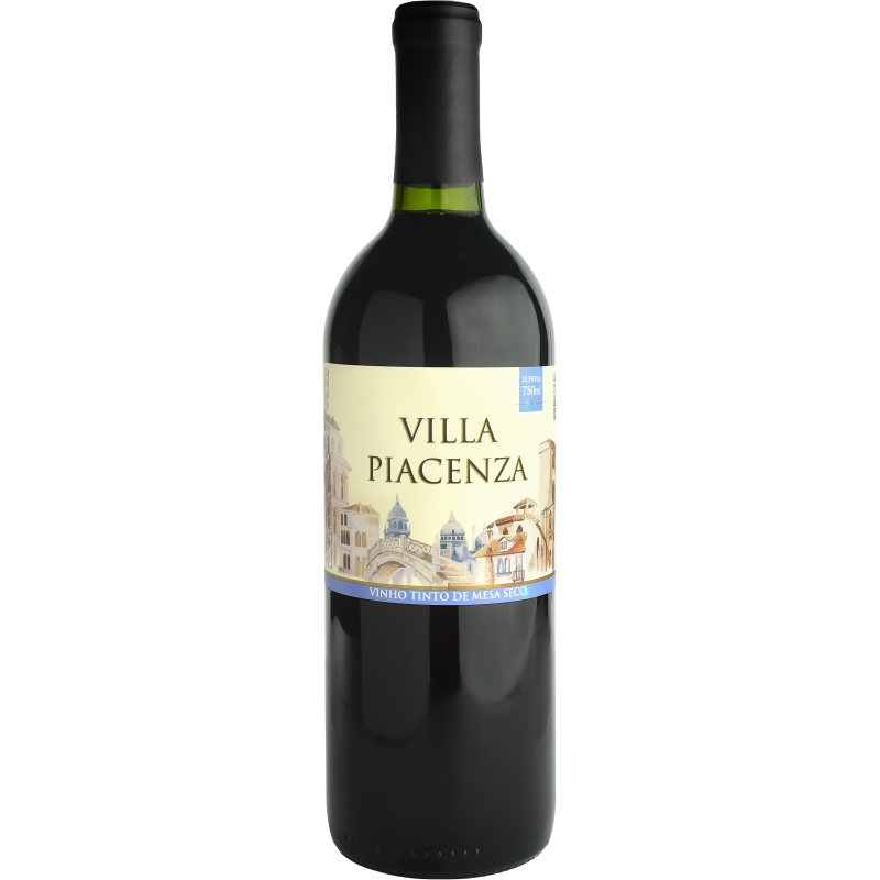 Vinho Tinto de Mesa Seco Villa Piacenza 750ml