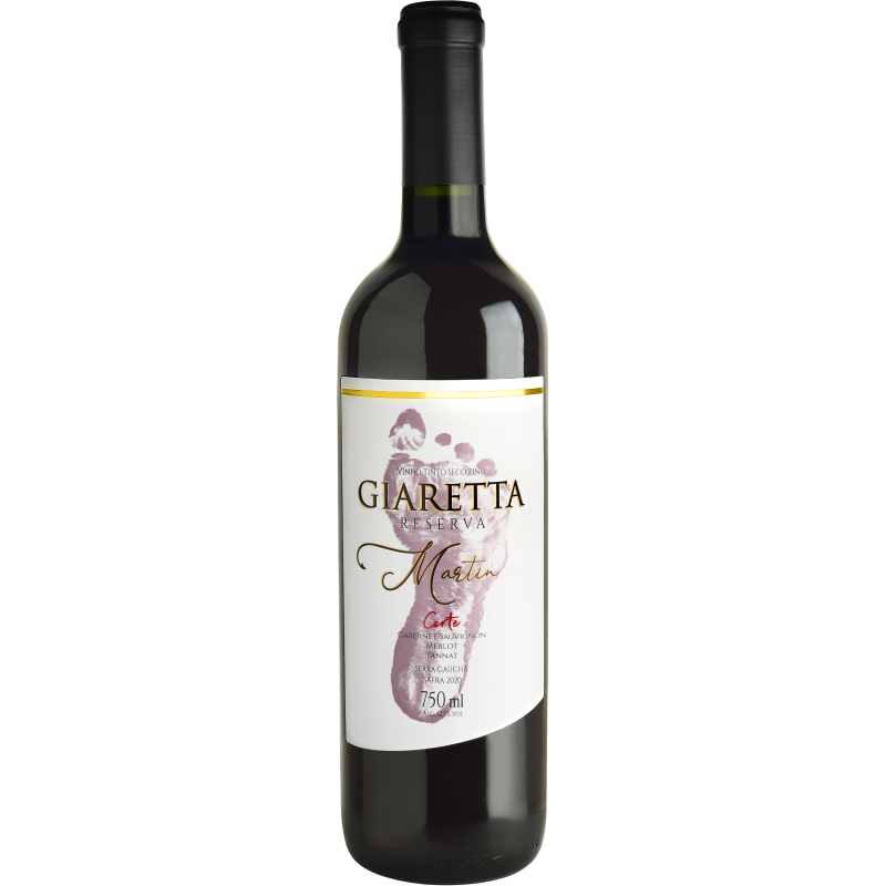 Vinho Tinto Reserva Corte Cabernet/Merlot/Tannat Martin 750ml - Cx 2 unidades