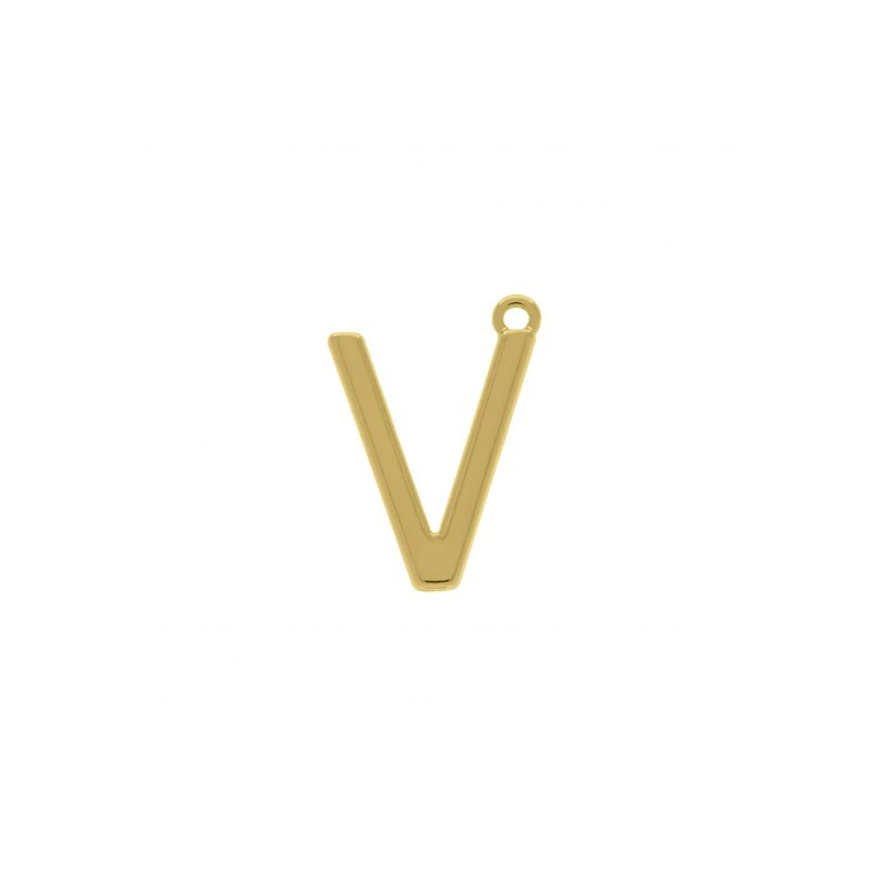 Colar Corrente Veneziana Letra Inicial Dourada