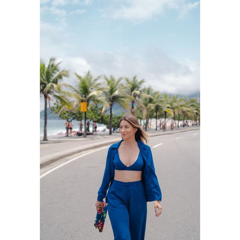 Camisa Copacabana Azul