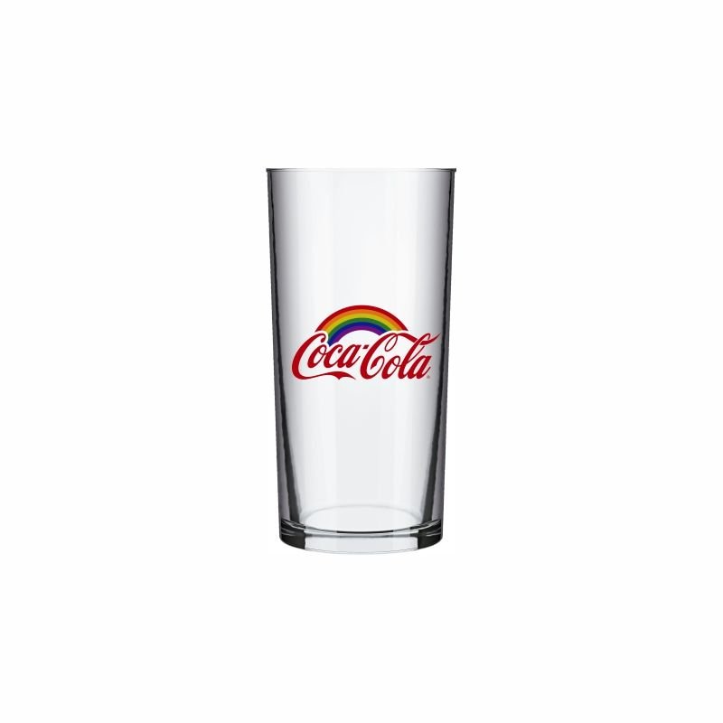 COPO COCA-COLA LONG DRINK PRIDE ARCO IRIS 300 ML (COD PR 77000201685048) - NADIR