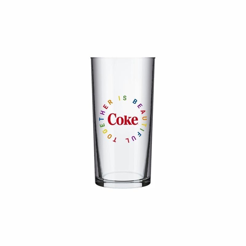 COPO COCA-COLA LONG DRINK PRIDE COKE BEAUTIFUL 300 ML (COD PR 77000201684547) - NADIR