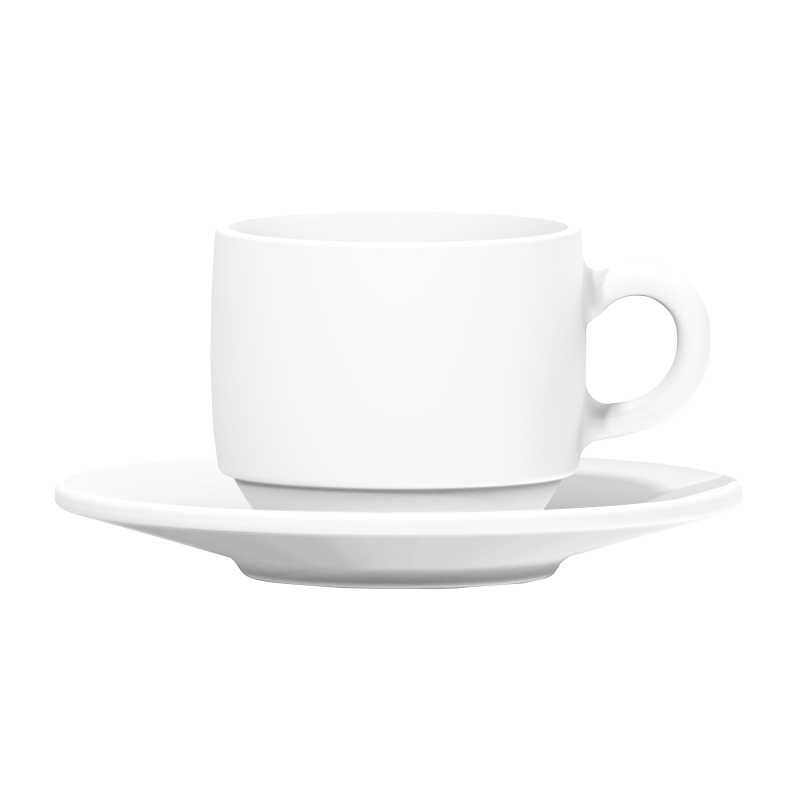 XICARA MENU CAFE OPALINE COM PIRES 90 ML AVULSO (COD PR 51041701514695) - DURALEX